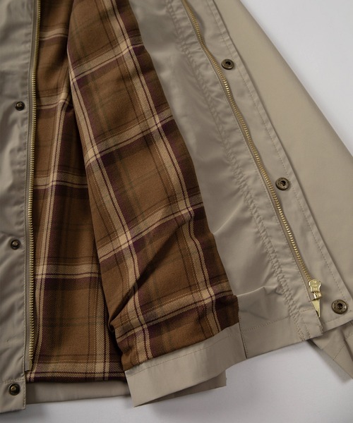 make a ray!（メイク ア レイ！）の「【71】襟コーデュロイ ハンティングジャケット（ブルゾン・メンズ・ブラック/アイボリー/カーキ・M/XL/L）」の5枚目の写真