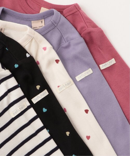 petit main(プティマイン)の「【プティプラ】GIRLS長袖T(Tシャツ/カットソー・キッズ・ブラック/ネイビー/レッド/キナリ/ダークブルー/ラベンダー/アイボリー/ライトブルー/ライトピンク/スモークピンク・100cm/110cm/90cm/80cm/120cm/130cm)」の20枚目の写真