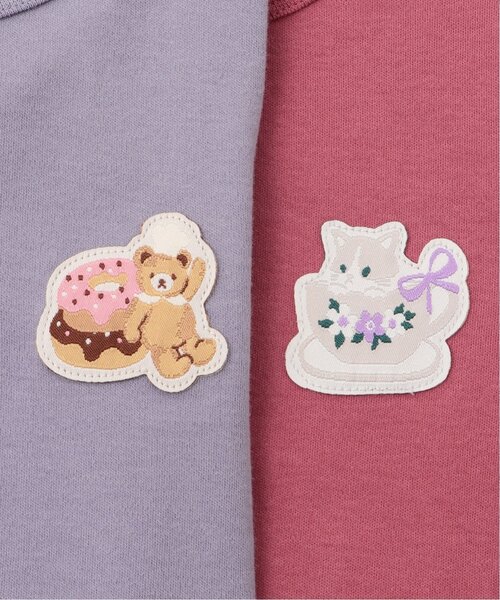 petit main(プティマイン)の「【プティプラ】GIRLS長袖T(Tシャツ/カットソー・キッズ・ブラック/ネイビー/レッド/キナリ/ダークブルー/ラベンダー/アイボリー/ライトブルー/ライトピンク/スモークピンク・100cm/110cm/90cm/80cm/120cm/130cm)」の16枚目の写真