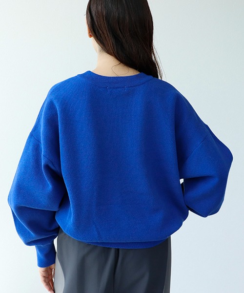 Cepica(セピカ)の「スウェットライククルーネックプルオーバー(Tシャツ/カットソー・レディース・イエロー/ブルー/レッド・FREE)」の5枚目の写真