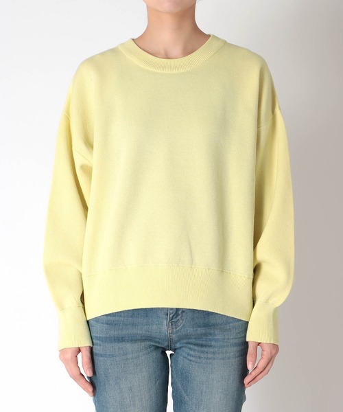 Cepica(セピカ)の「スウェットライククルーネックプルオーバー(Tシャツ/カットソー・レディース・イエロー/ブルー/レッド・FREE)」の19枚目の写真