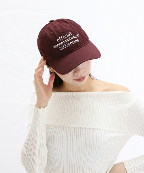 gossip！ロサンゼルス（ゴシップロサンゼルス）の「レトロロゴキャップ B（キャップ・レディース・グリーン/バーガンディー/ネイビー・FREE）」の3枚目の写真