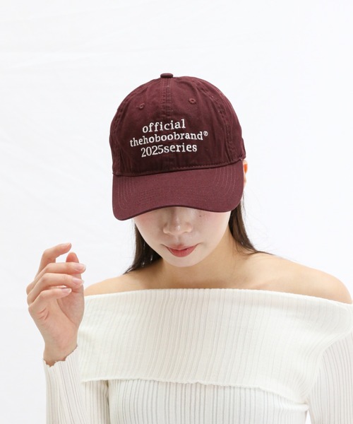 gossip！ロサンゼルス（ゴシップロサンゼルス）の「レトロロゴキャップ B（キャップ・レディース・グリーン/バーガンディー/ネイビー・FREE）」の5枚目の写真