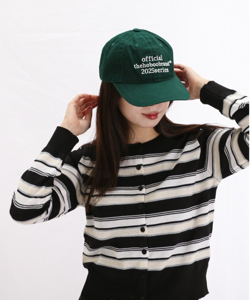 gossip！ロサンゼルス（ゴシップロサンゼルス）の「レトロロゴキャップ B（キャップ・レディース・グリーン/バーガンディー/ネイビー・FREE）」の16枚目の写真