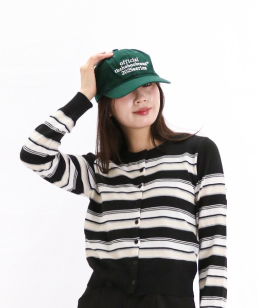 gossip！ロサンゼルス（ゴシップロサンゼルス）の「レトロロゴキャップ B（キャップ・レディース・グリーン/バーガンディー/ネイビー・FREE）」の4枚目の写真