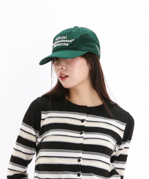 gossip！ロサンゼルス（ゴシップロサンゼルス）の「レトロロゴキャップ B（キャップ・レディース・グリーン/バーガンディー/ネイビー・FREE）」の7枚目の写真