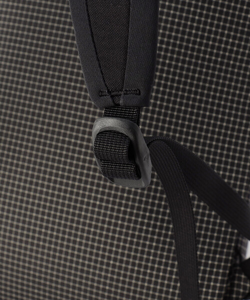 ARC'TERYX KONSEAL 15 チェック柄バックパック黒 ARC'TERYX バックパック ブラック チェック柄 コンシール15 - メルカリ