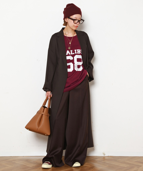 MANU ATELIER（マニュ アトリエ）の「【MANU ATELIER/マニュ アトリエ】LARGE LEATHER TOTE（クラッチバッグ・レディース・キャメル・FREE）」の8枚目の写真