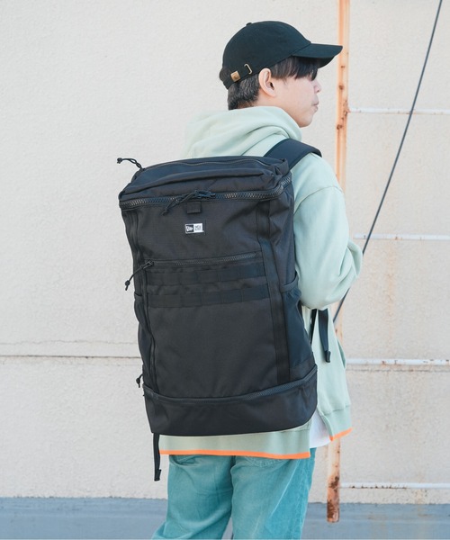 NEW ERA(ニューエラ)の「【NEW ERA/ニューエラ】BOX PACK LARGE(バックパック/リュック・メンズ・ブラック系その他/ブラック・FREE)」の1枚目の写真
