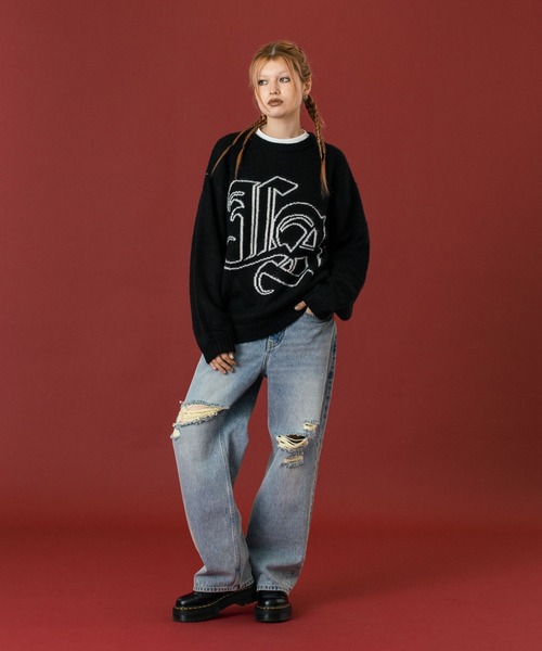 OLD ENGLISH MOHAIR KNIT SWEATER（ニット/セーター）｜XLARGE