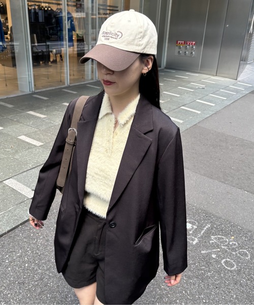 COLONY 2139（コロニートゥーワンスリーナイン）の「シャギーポロニット（ニット/セーター・レディース・ブラウン/グレー/アイボリー/ブラック・FREE）」の12枚目の写真