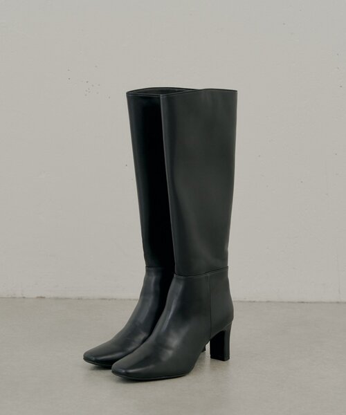 ヒールレザーロングブーツ（ブーツ）｜Chico（チコ）のファッション