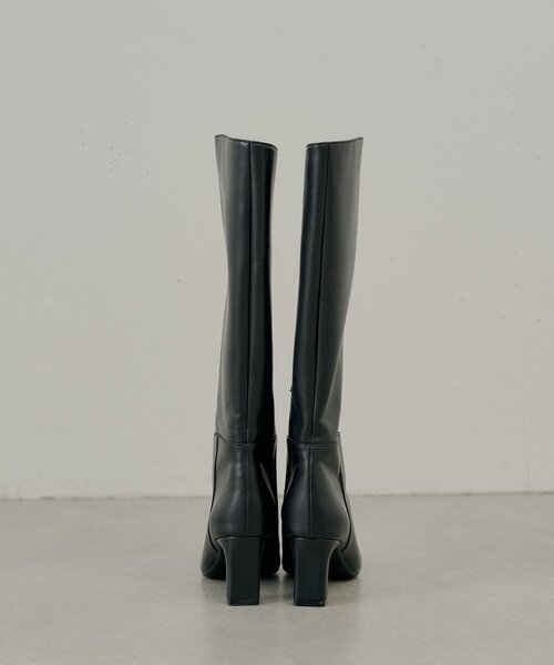 ヒールレザーロングブーツ（ブーツ）｜Chico（チコ）の