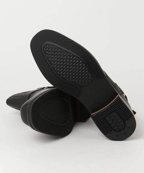 AVIREX（アヴィレックス）の「AVIREX アヴィレックス  DESTROYER デストロイヤー サイドゴアリングブーツ エンジニアブーツ レザーブーツ AV2710（ブーツ・メンズ・ブラック/ダークブラウン・25.0cm/25.5cm/26.0cm/26.5cm/27.0cm/27.5cm/28.0cm）」の4枚目の写真