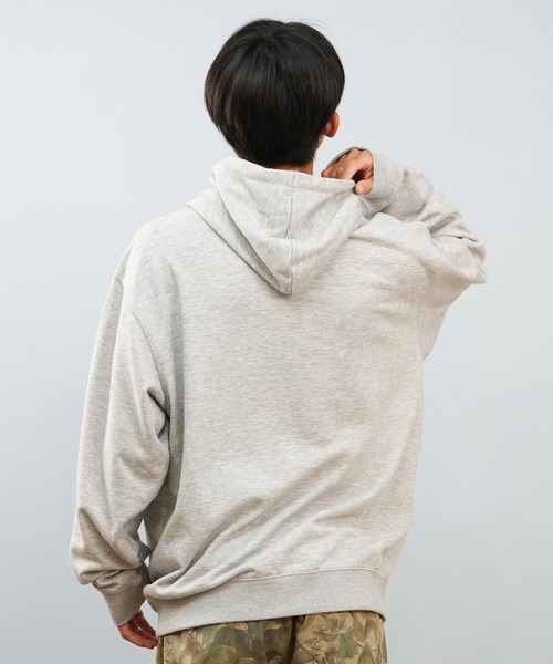 NEW BALANCE（ニューバランス）の「new balance/ニューバランス プルオーバー パーカー スウェット 裏毛 ヌメリック フレンチテリー フーディー Numeric French Terry Hoodie MT51954（パーカー・メンズ・ブラック/グレー/インディゴブルー・M/L/XL/2XL）」の12枚目の写真