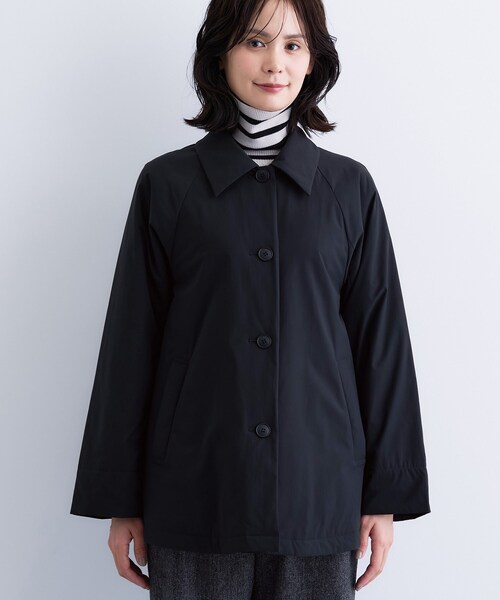 INDIVI(インディヴィ)の「【超軽量/蓄熱】ライトパフステンカラーコート(その他アウター・レディース・ベージュ系5/ナチュラル/ブラック・03/05/13/15 /36/38/40)」の17枚目の写真