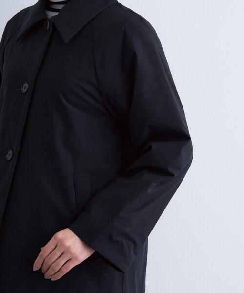 INDIVI(インディヴィ)の「【超軽量/蓄熱】ライトパフステンカラーコート(その他アウター・レディース・ベージュ系5/ナチュラル/ブラック・03/05/13/15 /36/38/40)」の21枚目の写真