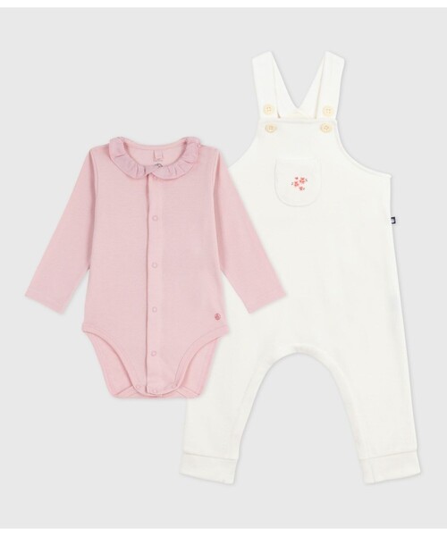 セール】ベビー2点セット（ロンパース）｜PETIT BATEAU（プチバトー 
