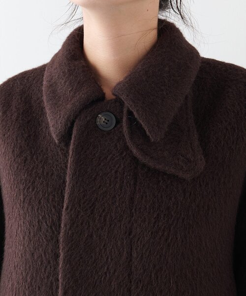 セール】アルパカシャギーコート（ステンカラーコート）｜Whim Gazette