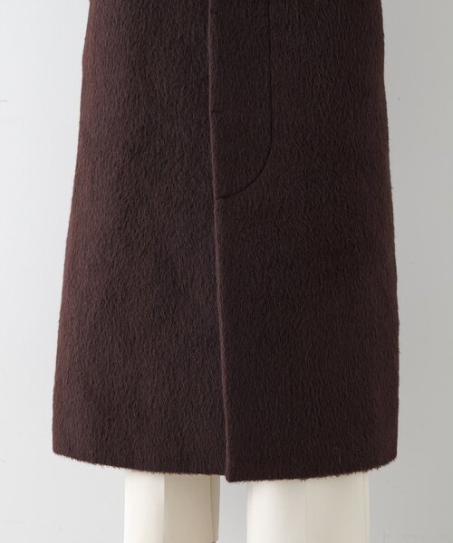 セール】アルパカシャギーコート（ステンカラーコート）｜Whim Gazette