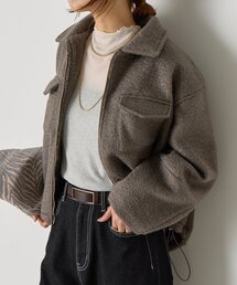 ジェナ　エスパスメルヴェイユ　メッシュダブルジャケット　新品未使用タグ付き メッシュダブルジャケット | Jena espace merveilleux(ジェナ