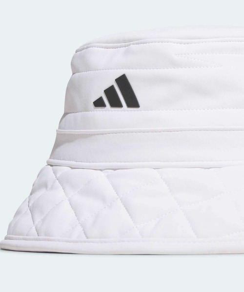adidas(アディダス)の「COLD. RDY フロストガード バケットハット【adidas Golf/アディダスゴルフ】(ハット・メンズ・ホワイト/ブラック・LARGE/MEDIUM/X-LARGE)」の3枚目の写真