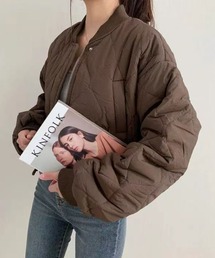 GLAMOROUS JANE（グラマラスジェーン）の「キルティングショート丈中綿ブルゾン（ダウンジャケット/コート）」