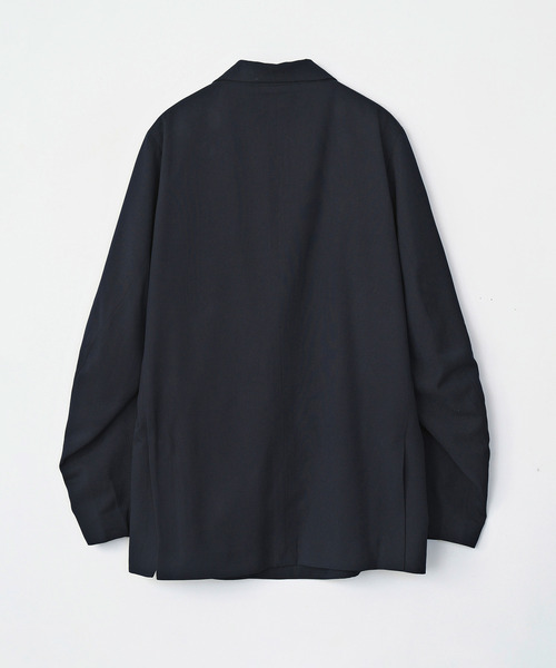 VICTIM（ヴィクティム）の「VICTIM ヴィクティム / DOUBLE BRESTED JACKET セットアップクラシックダブルブレストジャケット / VTM-25-O-104（テーラードジャケット・メンズ・ブラック/ネイビー・1/2）」の7枚目の写真