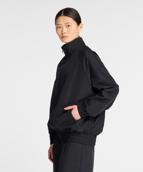 NEW BALANCE（ニューバランス）の「グラフィック ウーブンジャケット（ジャージ・レディース・ライトグリーン/ブラック・SMALL/MEDIUM/LARGE/X-LARGE）」の3枚目の写真