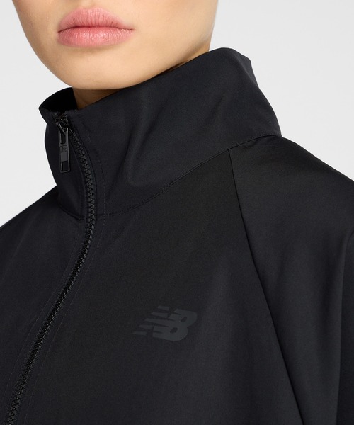 NEW BALANCE（ニューバランス）の「グラフィック ウーブンジャケット（ジャージ・レディース・ライトグリーン/ブラック・SMALL/MEDIUM/LARGE/X-LARGE）」の10枚目の写真