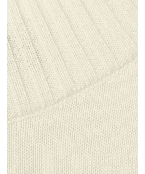 mizuiroind（ミズイロインド）の「mizuiro ind ポンチョライクプルオーバー（ニット/セーター・レディース・ブラウン/ライトブルー/ブラック/オフホワイト/グレー・FREE）」の7枚目の写真