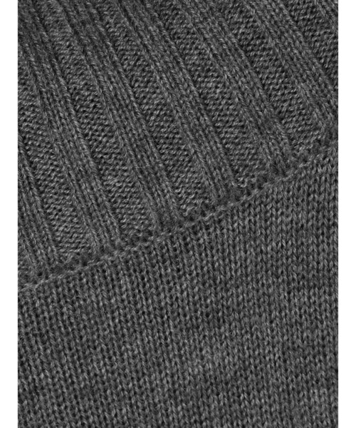 mizuiroind（ミズイロインド）の「mizuiro ind ポンチョライクプルオーバー（ニット/セーター・レディース・ブラウン/ライトブルー/ブラック/オフホワイト/グレー・FREE）」の10枚目の写真