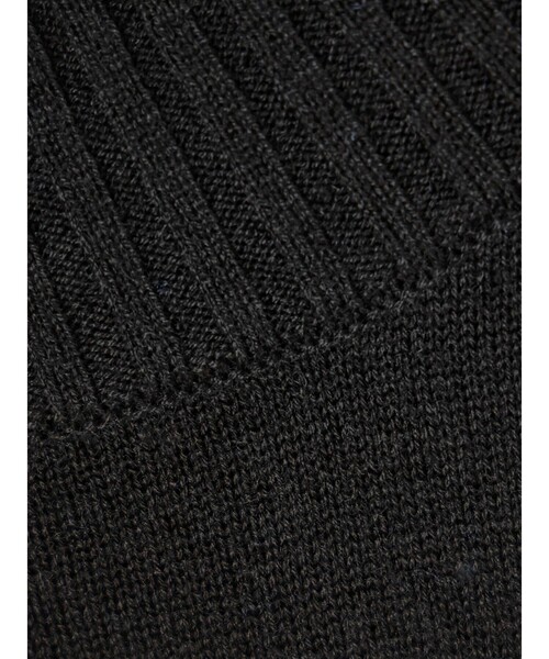 mizuiroind（ミズイロインド）の「mizuiro ind ポンチョライクプルオーバー（ニット/セーター・レディース・ブラウン/ライトブルー/ブラック/オフホワイト/グレー・FREE）」の11枚目の写真