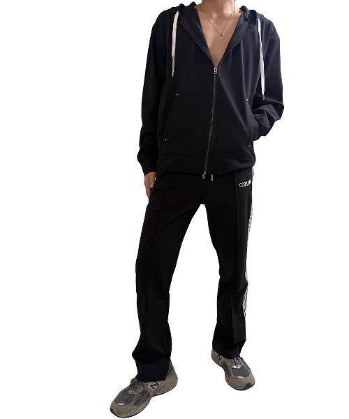 COOK JEANS（クックジーンズ）の「サイドテープ ジャージパンツ（スウェットパンツ・メンズ・ブラック/グレー系その他・3/0/1/2）」の7枚目の写真