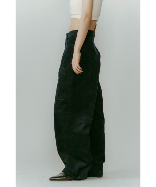 Knuth Marf(クヌースマーフ)の「embroidered corduroy pants(unisex)(その他パンツ・レディース・カーキ/アイボリー/ネイビー・X-SMALL/SMALL/MEDIUM/LARGE)」の11枚目の写真