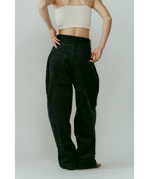 Knuth Marf(クヌースマーフ)の「embroidered corduroy pants(unisex)(その他パンツ・レディース・カーキ/アイボリー/ネイビー・X-SMALL/SMALL/MEDIUM/LARGE)」の13枚目の写真