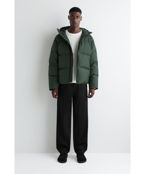 キルティングフードダウンジャケット（ダウンジャケット/コート）｜COS