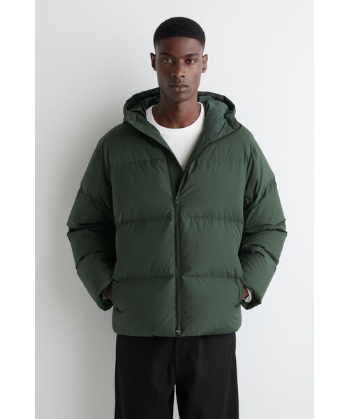 キルティングフードダウンジャケット（ダウンジャケット/コート）｜COS