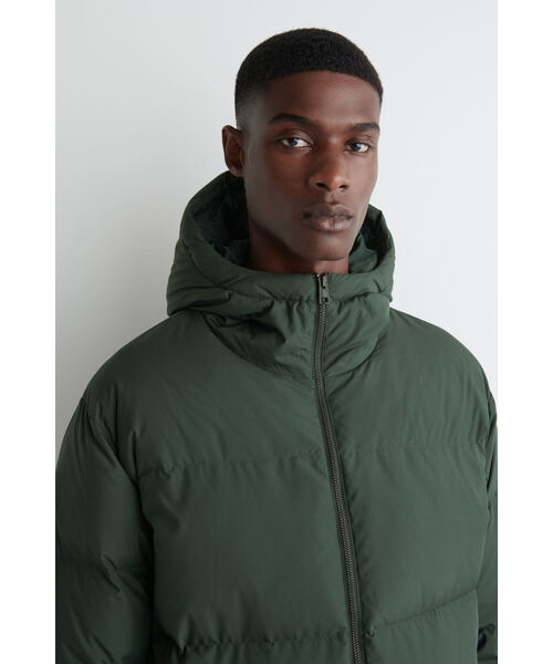 キルティングフードダウンジャケット（ダウンジャケット/コート）｜COS