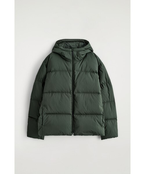 キルティングフードダウンジャケット（ダウンジャケット/コート）｜COS