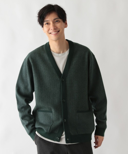 パラスパレス ダークグリーン ニットカーディガン ニット パラスパレス