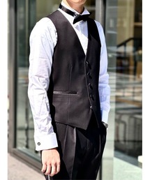 SUIT SQUARE（スーツスクエア）の「【フォーマル】ドレスシャツ 長袖 形態安定 ダブルカフス＆ウイングカラー ワイシャツ（シャツ/ブラウス）」