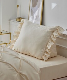 COCOPLATZ interior（ココプラッツインテリア）の「フリル付き背もたれクッション【フルーエ/大人可愛い】（クッション/クッションカバー）」