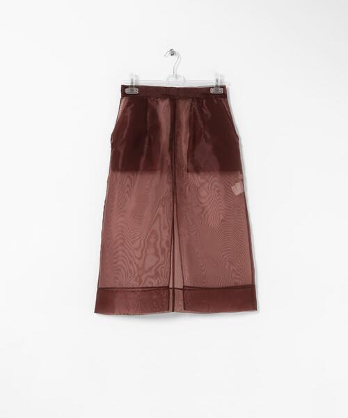 LAATO（ラート）の「sheer midi skirt（スカート・レディース・グレー/ブラウン・FREE）」の22枚目の写真