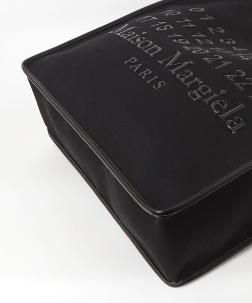 Maison Margiela（メゾンマルジェラ）の「Maison Margiela / メゾン マルジェラ：CABAS SHOPPING BAG VERTICAL：SB1WC0019-P7276[RIP]（トートバッグ・メンズ・ブラック・FREE）」の3枚目の写真