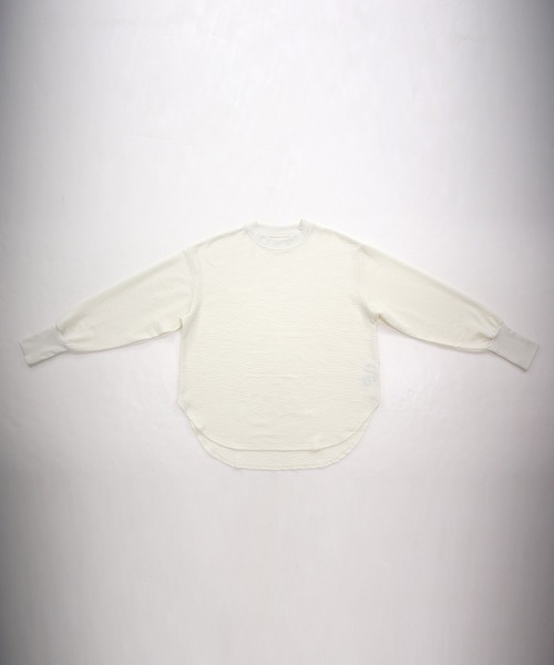 and it_(アンドイット)の「膨れジャガードふんわりプルオーバー(Tシャツ/カットソー・レディース・アイボリー・FREE)」の7枚目の写真