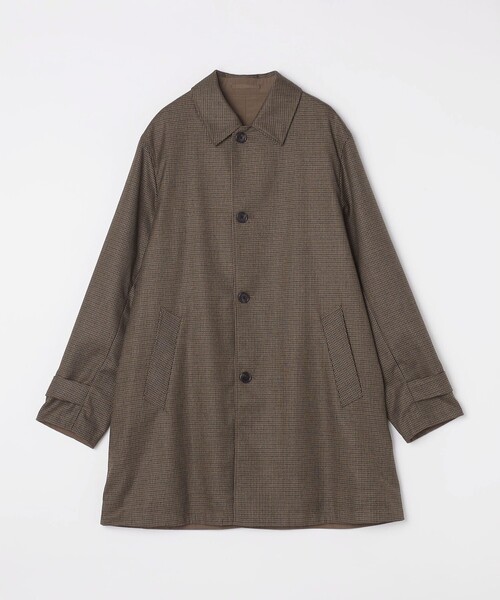 SHIPS Colors:リバーシブル ステンカラーコート（ステンカラーコート