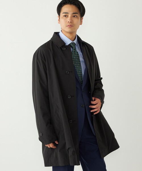 SHIPS Colors:リバーシブル ステンカラーコート（ステンカラーコート