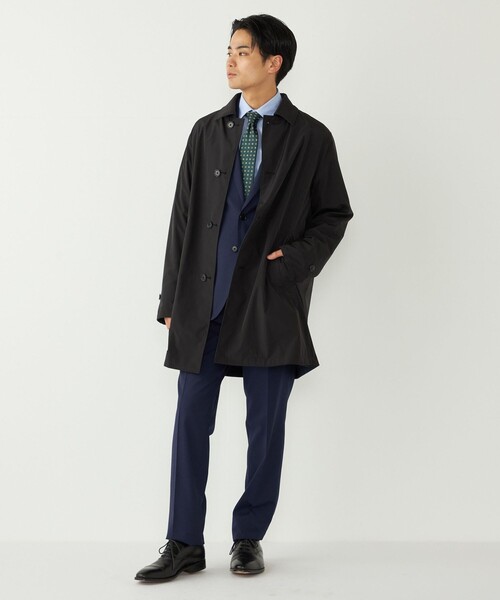 SHIPS Colors:リバーシブル ステンカラーコート（ステンカラーコート