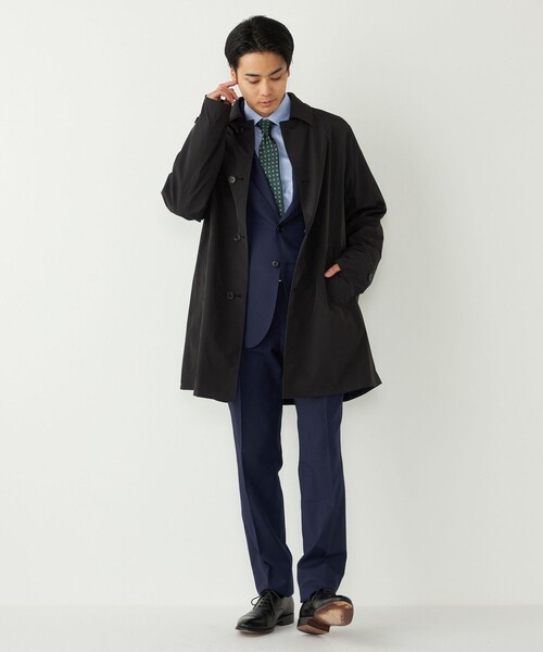 SHIPS Colors:リバーシブル ステンカラーコート（ステンカラーコート